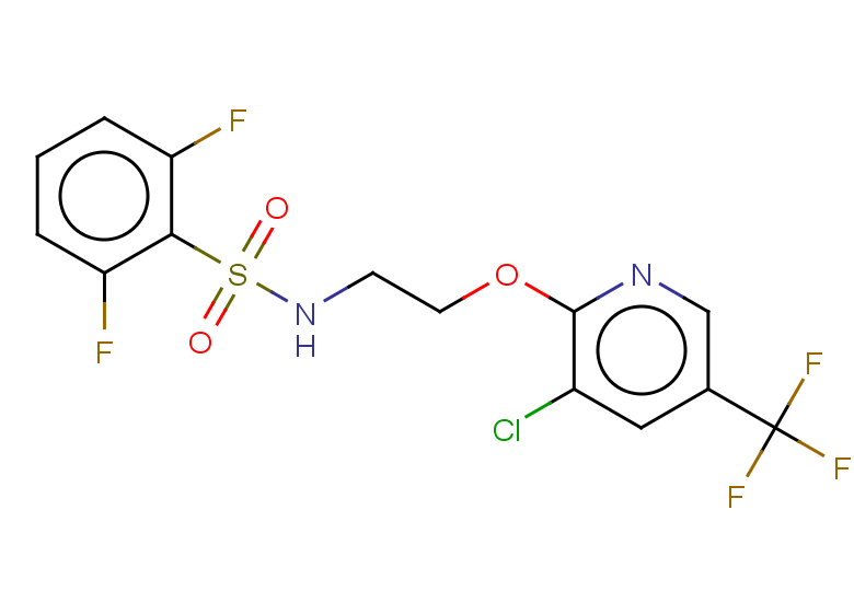 N-(2-{[3-chloro-5-(trifluoromethyl)pyridin-2-yl]oxy}ethyl)-2,6-difluorobenzene-1-sulfonamide