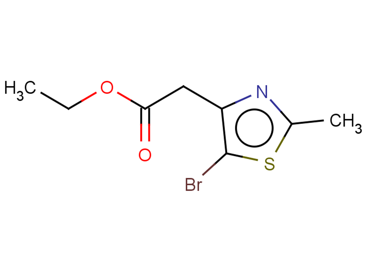 ethyl 2-(5-bromo-2-methyl-1,3-thiazol-4-yl)acetate