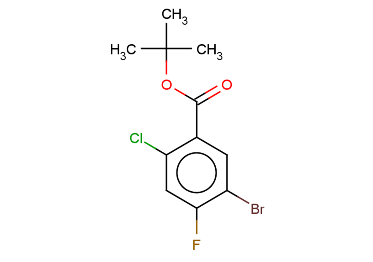tert-butyl 5-bromo-2-chloro-4-fluorobenzoate