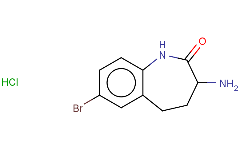 3-amino-7-bromo-2,3,4,5-tetrahydro-1H-1-benzazepin-2-one hydrochloride