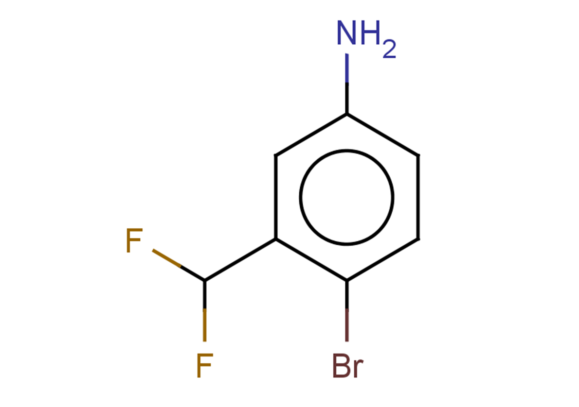 4-bromo-3-(difluoromethyl)aniline
