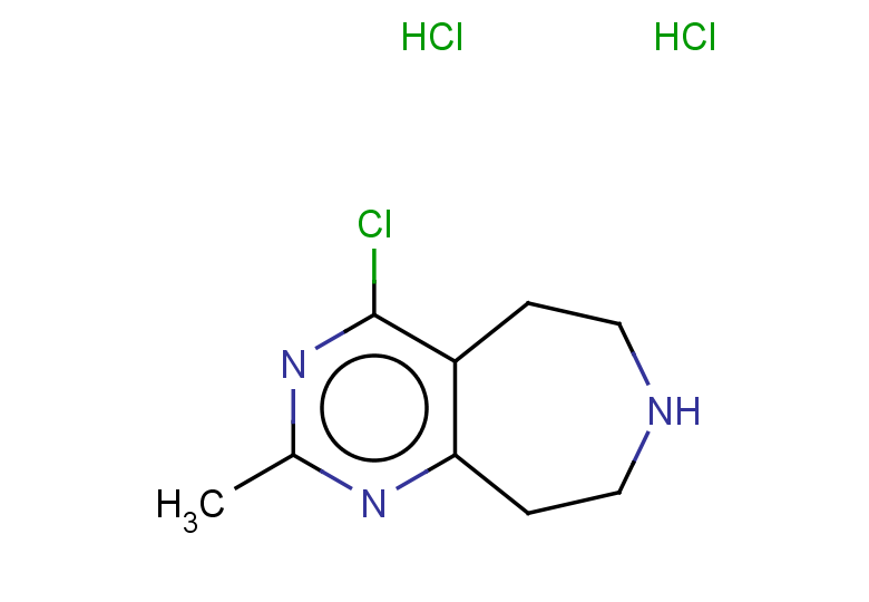 4-chloro-2-methyl-5H,6H,7H,8H,9H-pyrimido[4,5-d]azepine dihydrochloride
