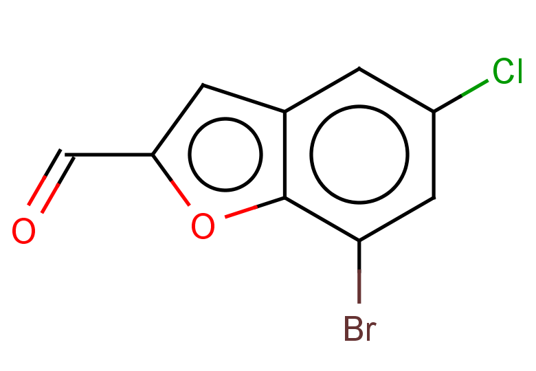 7-bromo-5-chloro-1-benzofuran-2-carbaldehyde