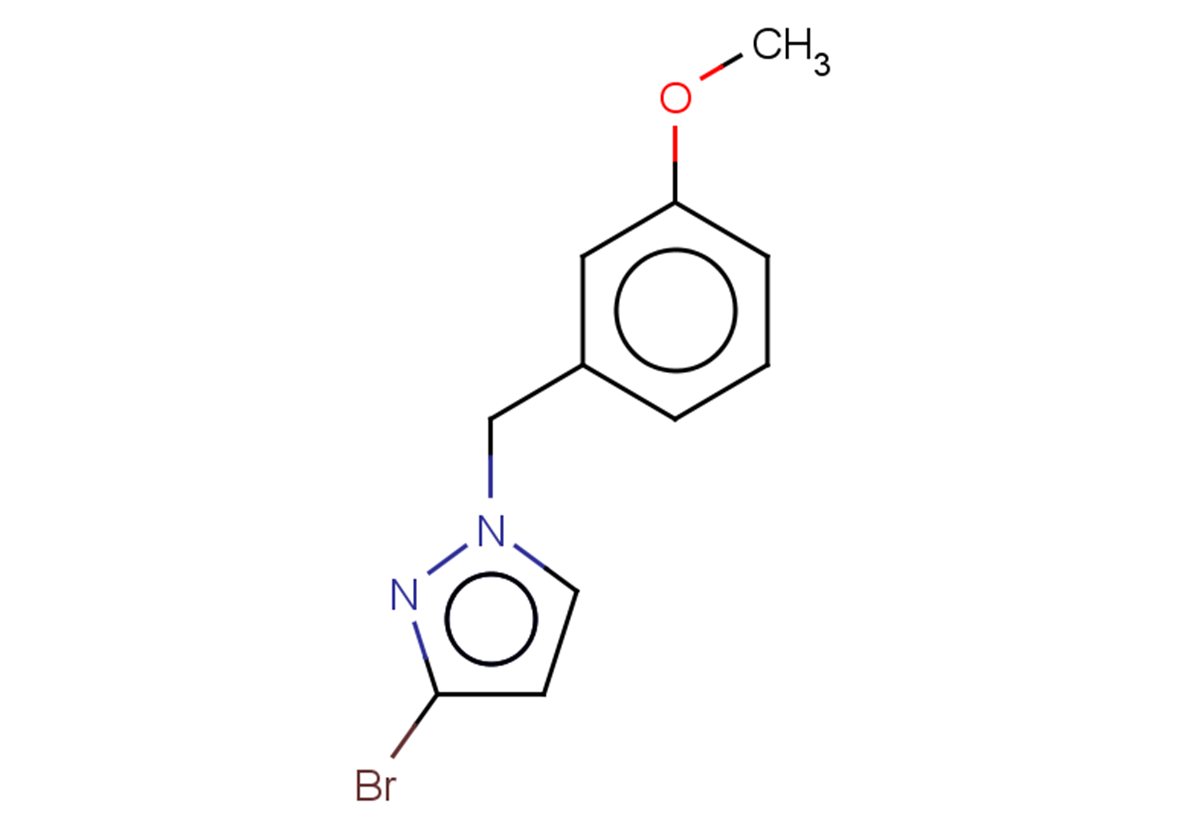 3-bromo-1-[(3-methoxyphenyl)methyl]-1H-pyrazole