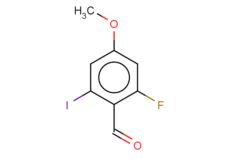 2-fluoro-6-iodo-4-methoxybenzaldehyde