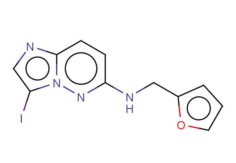 N-[(furan-2-yl)methyl]-3-iodoimidazo[1,2-b]pyridazin-6-amine
