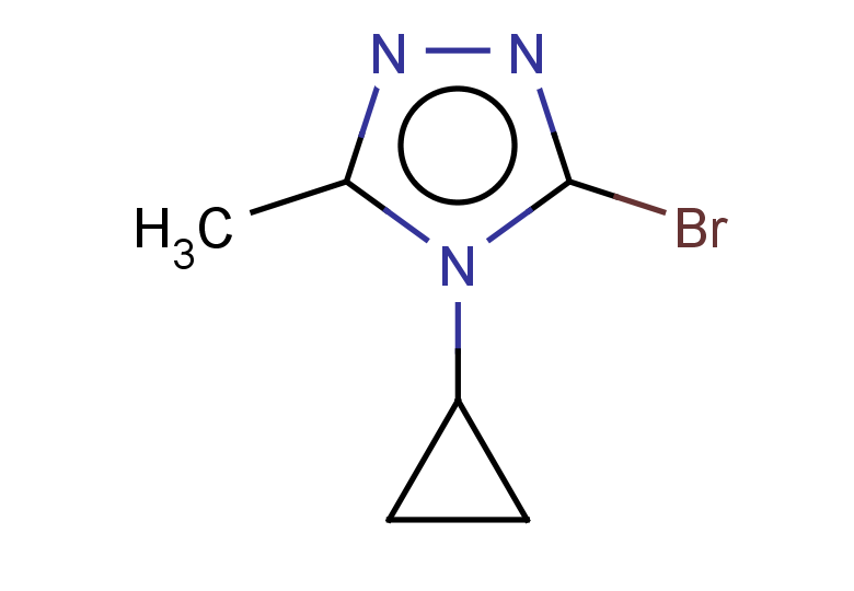 3-bromo-4-cyclopropyl-5-methyl-4H-1,2,4-triazole