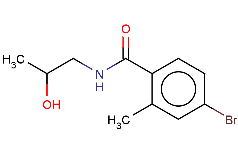 4-bromo-N-(2-hydroxypropyl)-2-methylbenzamide