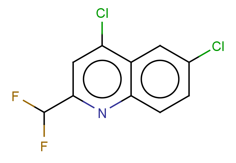 4,6-dichloro-2-(difluoromethyl)quinoline
