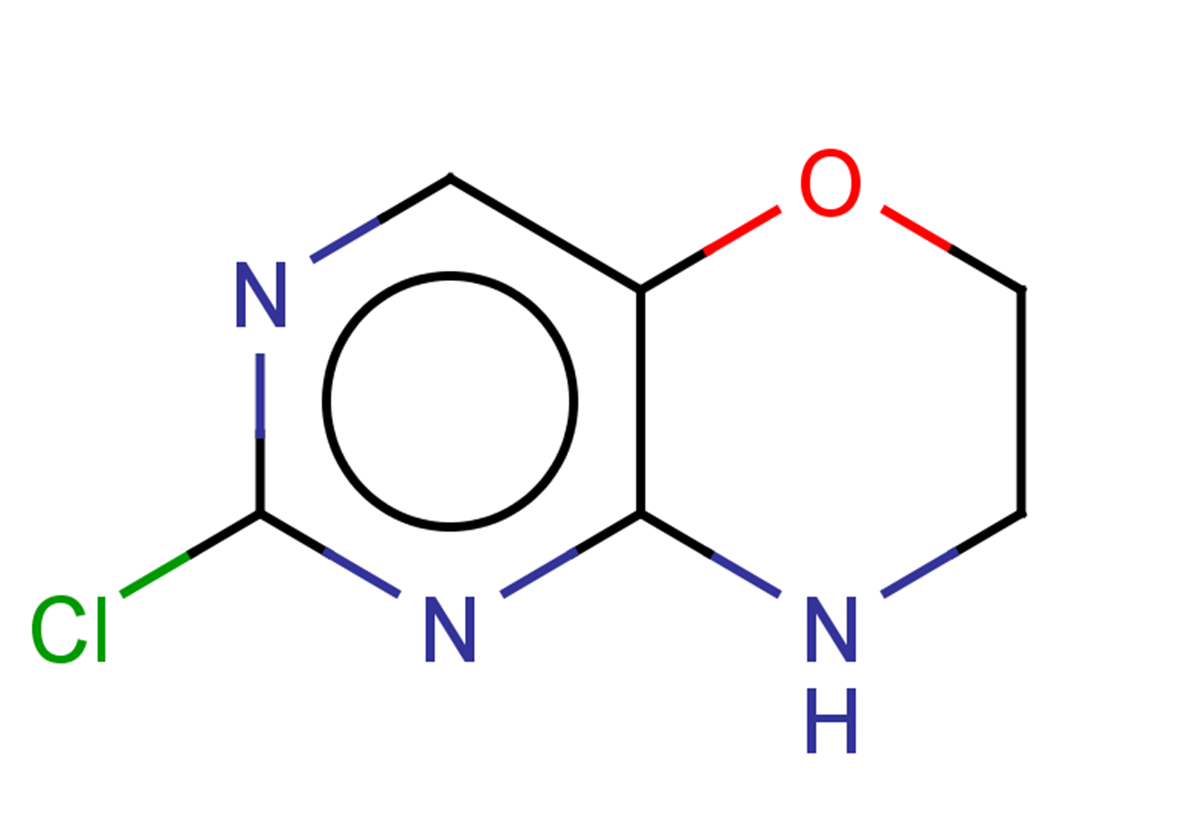 2-chloro-7,8-dihydro-6H-pyrimido[5,4-b][1,4]oxazine