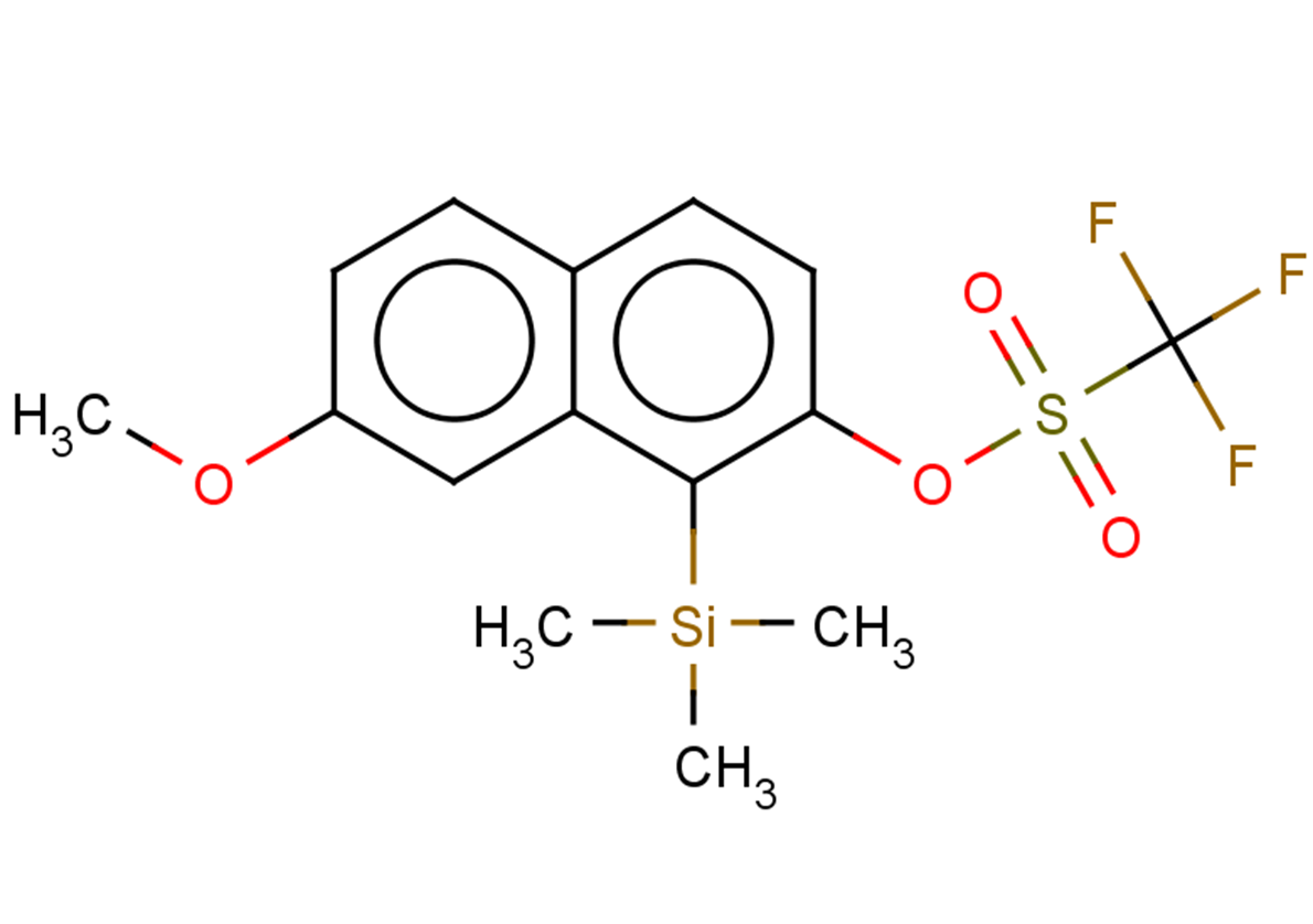 7-methoxy-1-(trimethylsilyl)naphthalen-2-yl trifluoromethanesulfonate