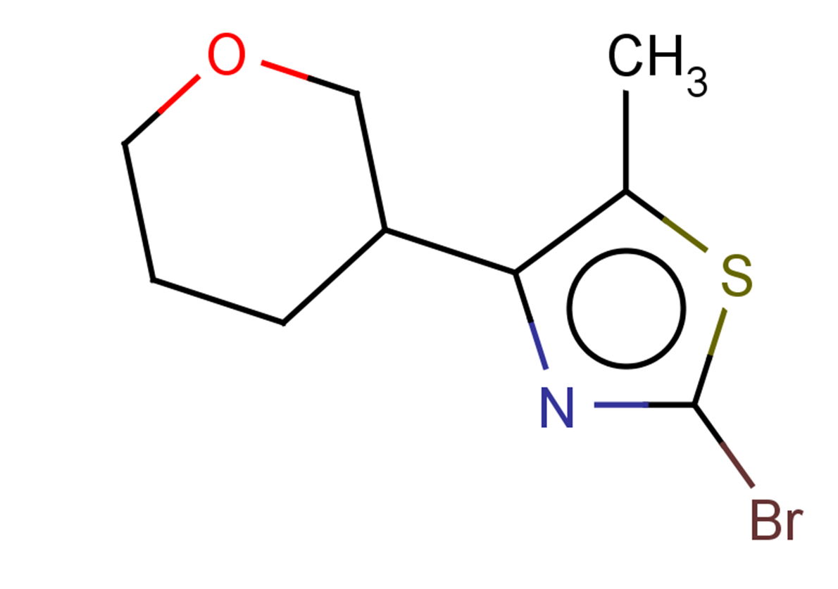 2-bromo-5-methyl-4-(oxan-3-yl)-1,3-thiazole