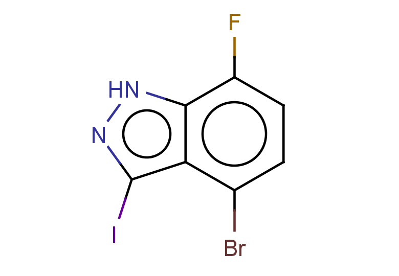 4-bromo-7-fluoro-3-iodo-1H-indazole