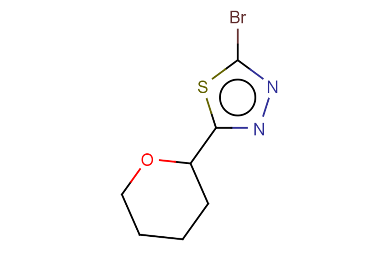 2-bromo-5-(oxan-2-yl)-1,3,4-thiadiazole
