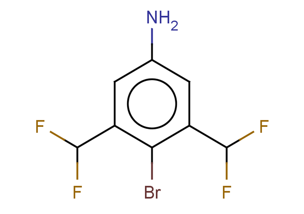 4-bromo-3,5-bis(difluoromethyl)aniline