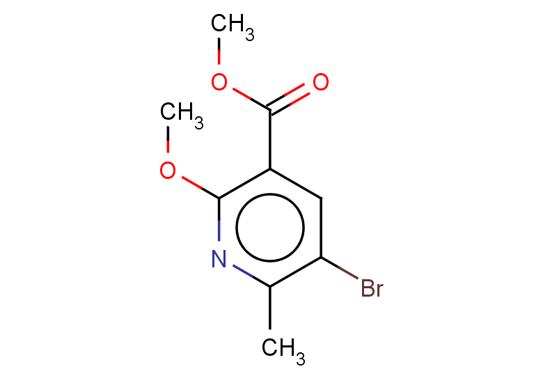 methyl 5-bromo-2-methoxy-6-methylpyridine-3-carboxylate