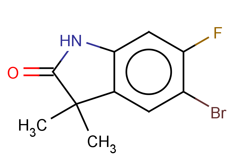 5-bromo-6-fluoro-3,3-dimethyl-2,3-dihydro-1H-indol-2-one