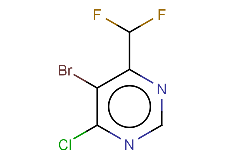 5-bromo-4-chloro-6-(difluoromethyl)pyrimidine