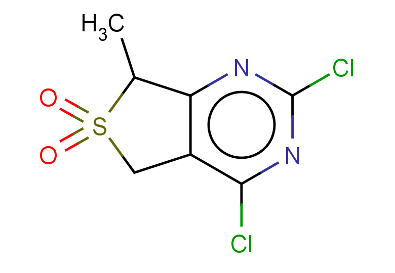 2,4-dichloro-7-methyl-5H,7H-6lambda6-thieno[3,4-d]pyrimidine-6,6-dione