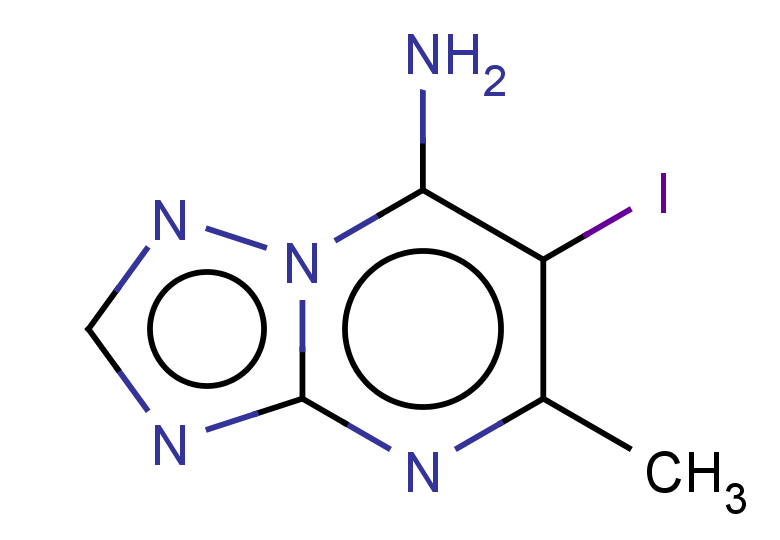 6-iodo-5-methyl-[1,2,4]triazolo[1,5-a]pyrimidin-7-amine