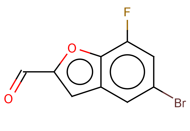 5-bromo-7-fluoro-1-benzofuran-2-carbaldehyde