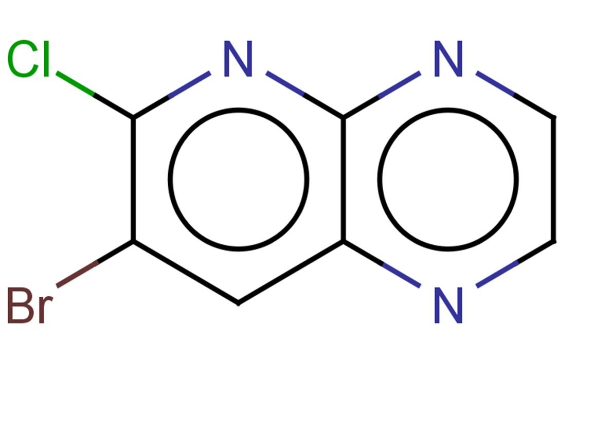 7-bromo-6-chloropyrido[2,3-b]pyrazine