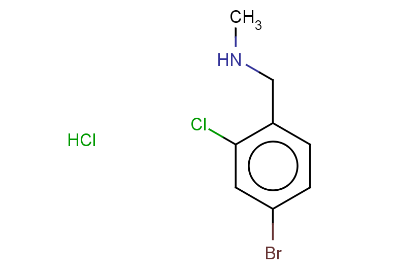 [(4-bromo-2-chlorophenyl)methyl](methyl)amine hydrochloride