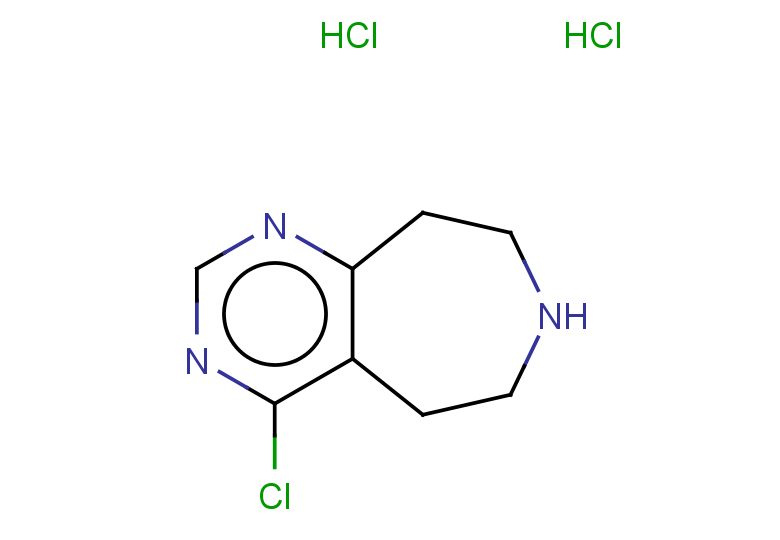 4-chloro-5H,6H,7H,8H,9H-pyrimido[4,5-d]azepine dihydrochloride