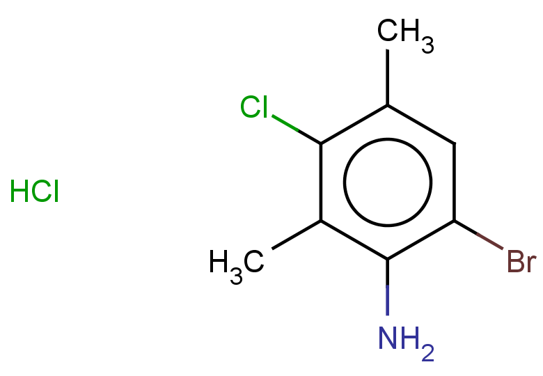 6-bromo-3-chloro-2,4-dimethylaniline hydrochloride