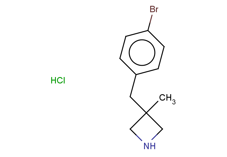 3-[(4-bromophenyl)methyl]-3-methylazetidine hydrochloride