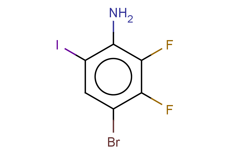 4-bromo-2,3-difluoro-6-iodoaniline