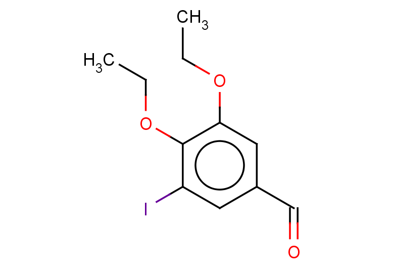 3,4-DIETHOXY-5-IODOBENZALDEHYDE