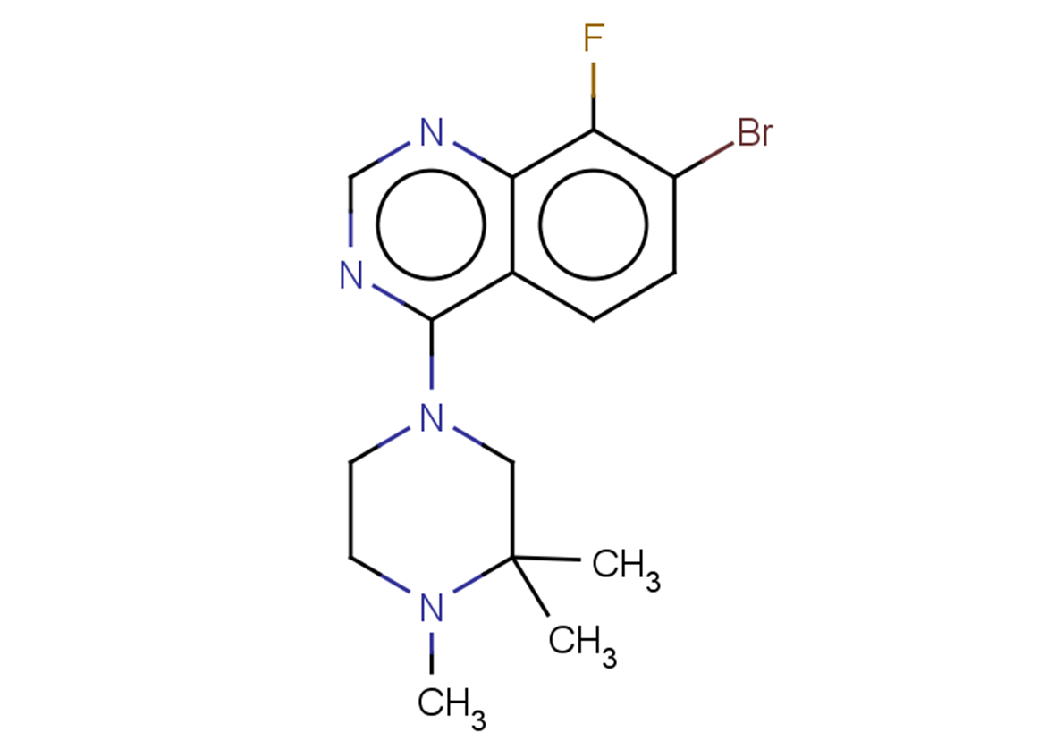 7-bromo-8-fluoro-4-(3,3,4-trimethylpiperazin-1-yl)quinazoline