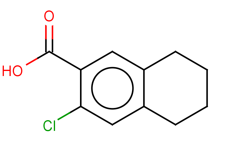 3-chloro-5,6,7,8-tetrahydronaphthalene-2-carboxylic acid