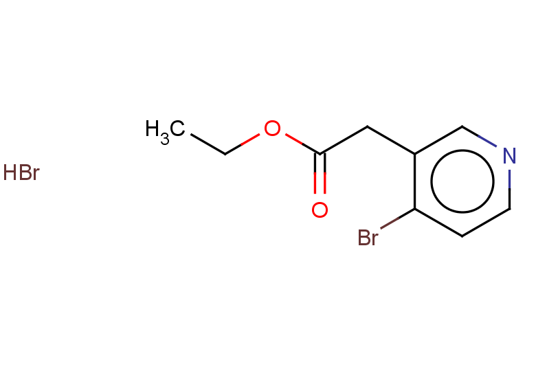 ethyl 2-(4-bromopyridin-3-yl)acetate hydrobromide