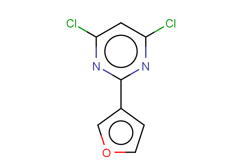 4,6-dichloro-2-(furan-3-yl)pyrimidine