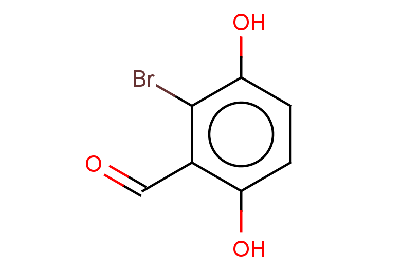 2-bromo-3,6-dihydroxybenzaldehyde