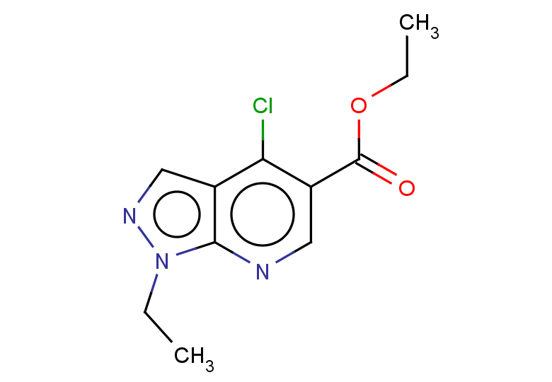 ethyl 4-chloro-1-ethyl-1H-pyrazolo[3,4-b]pyridine-5-carboxylate