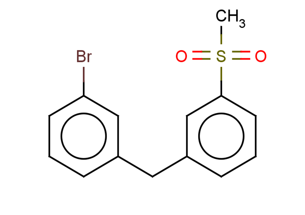 1-[(3-bromophenyl)methyl]-3-methanesulfonylbenzene