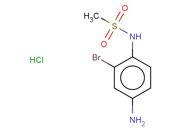 N-(4-amino-2-bromophenyl)methanesulfonamide hydrochloride