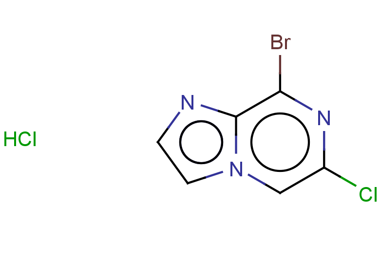 8-bromo-6-chloroimidazo[1,2-a]pyrazine hydrochloride