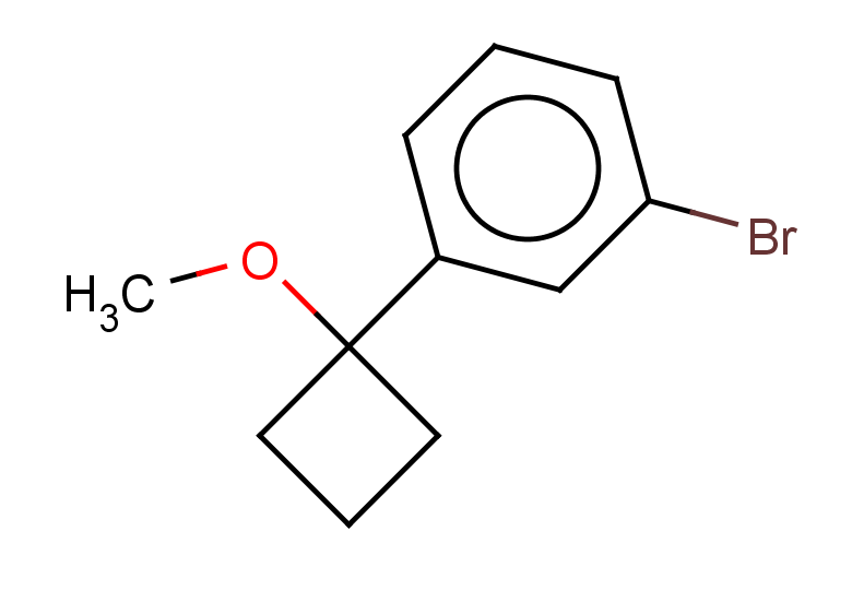 1-bromo-3-(1-methoxycyclobutyl)benzene