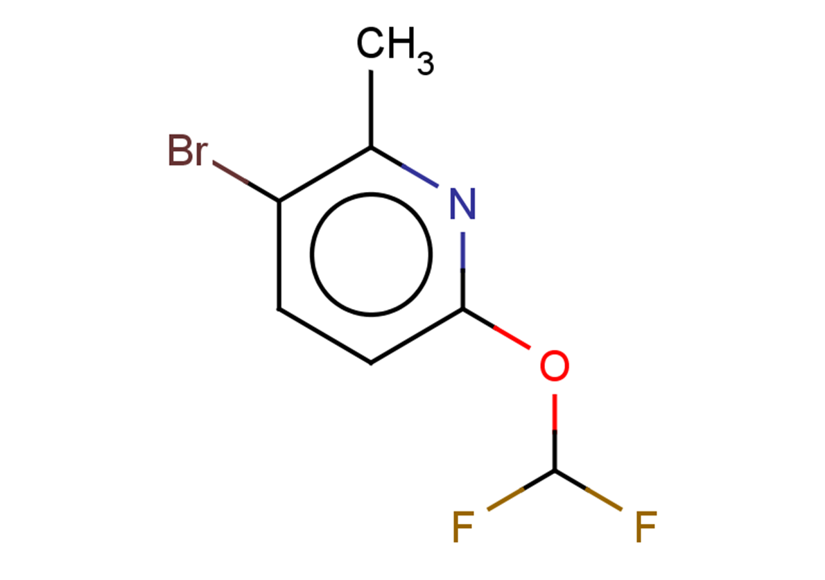 3-bromo-6-(difluoromethoxy)-2-methylpyridine