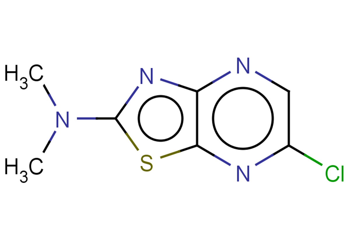 6-chloro-N,N-dimethyl-[1,3]thiazolo[4,5-b]pyrazin-2-amine
