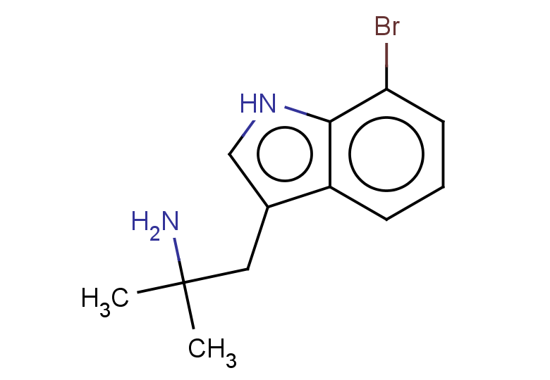 1-(7-bromo-1H-indol-3-yl)-2-methylpropan-2-amine