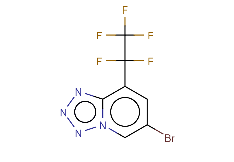 6-bromo-8-(1,1,2,2,2-pentafluoroethyl)-[1,2,3,4]tetrazolo[1,5-a]pyridine