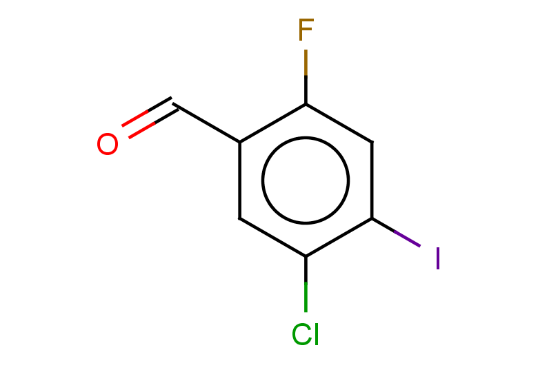 5-chloro-2-fluoro-4-iodobenzaldehyde