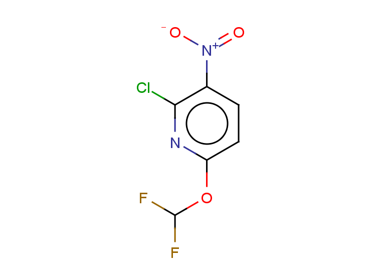 2-chloro-6-(difluoromethoxy)-3-nitropyridine