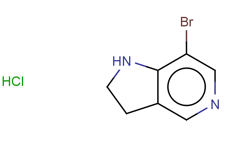 7-bromo-1H,2H,3H-pyrrolo[3,2-c]pyridine hydrochloride