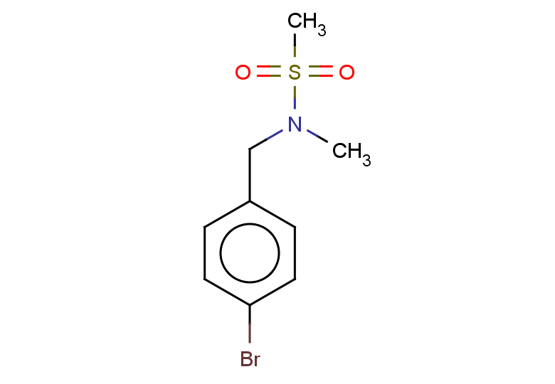 N-[(4-bromophenyl)methyl]-N-methylmethanesulfonamide